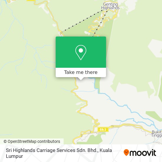Sri Highlands Carriage Services Sdn. Bhd. map