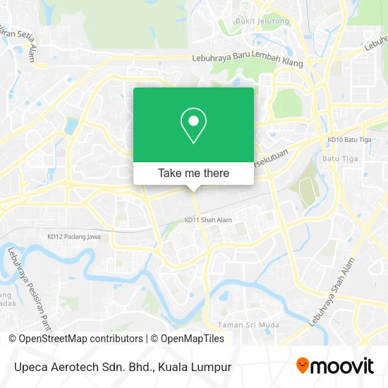 Upeca Aerotech Sdn. Bhd. map