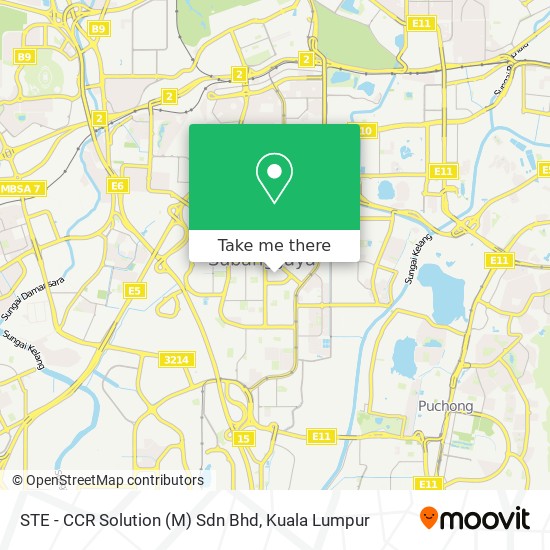 Peta STE - CCR Solution (M) Sdn Bhd