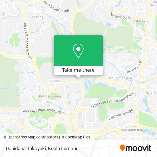 Peta Danidana Takoyaki