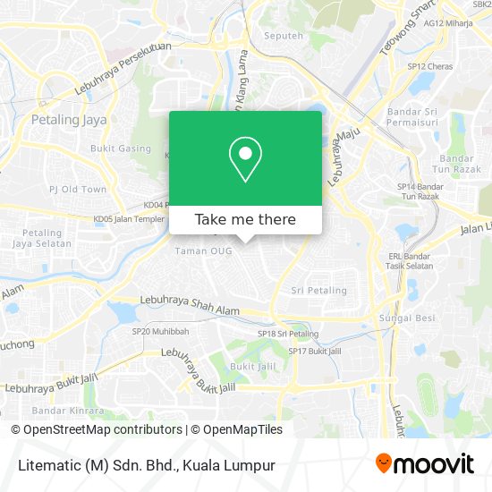 Litematic (M) Sdn. Bhd. map