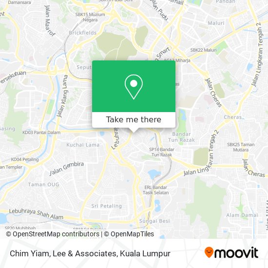 Chim Yiam, Lee & Associates map