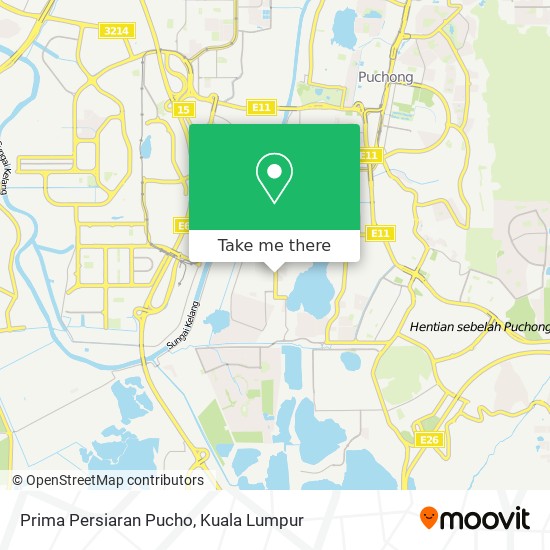 Prima Persiaran Pucho map