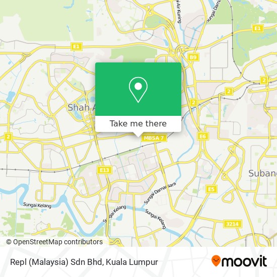 Repl (Malaysia) Sdn Bhd map