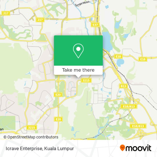 Icrave Enterprise map