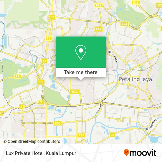 Lux Private Hotel map