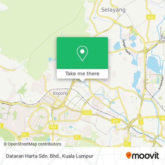 Dataran Harta Sdn. Bhd. map