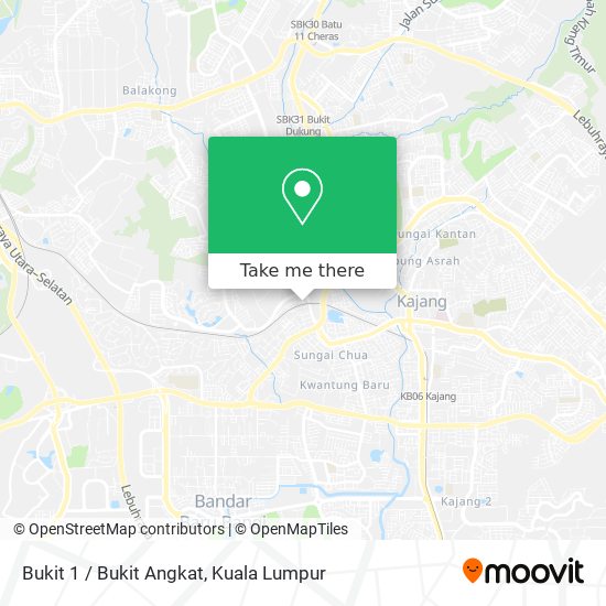 Bukit 1 / Bukit Angkat map