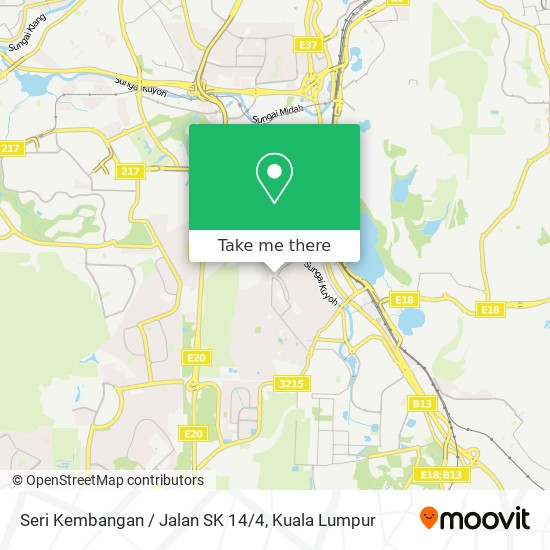 Seri Kembangan / Jalan SK 14/4 map