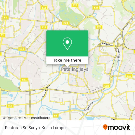 Restoran Sri Suriya map