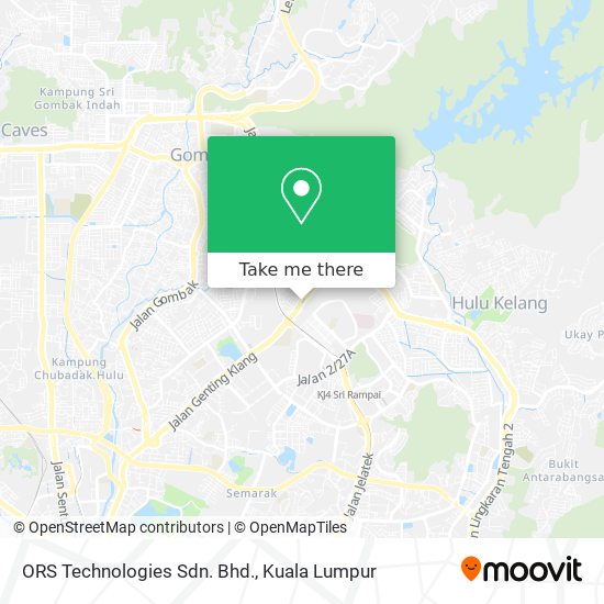 ORS Technologies Sdn. Bhd. map