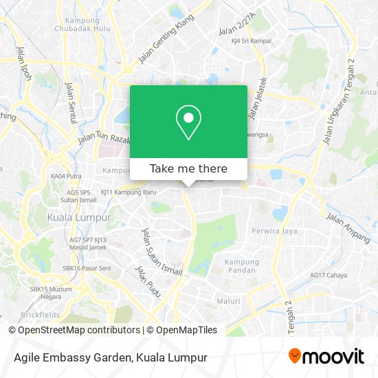 Agile Embassy Garden map