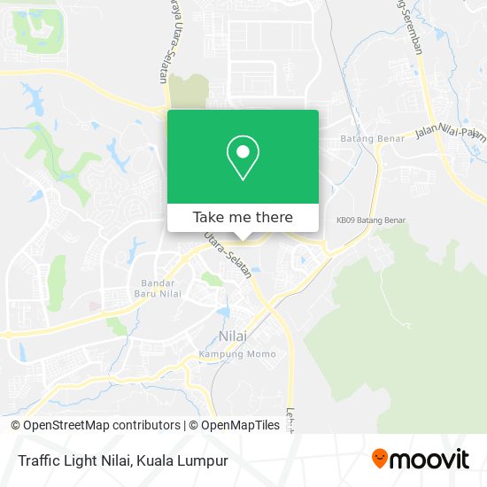 Traffic Light Nilai map