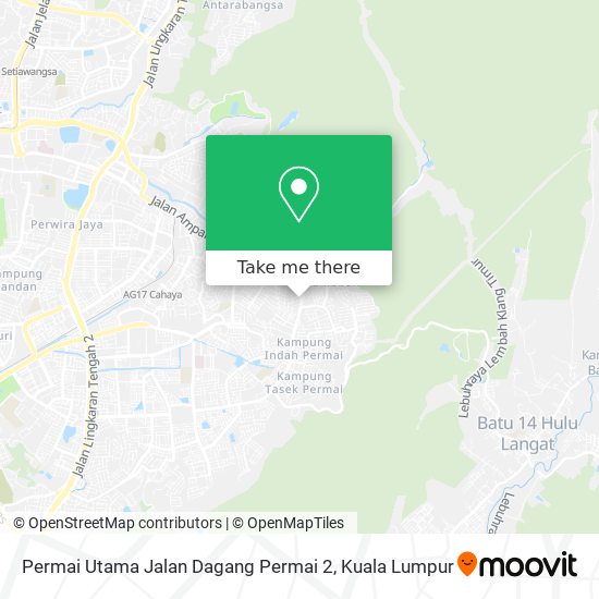 Permai Utama Jalan Dagang Permai 2 map