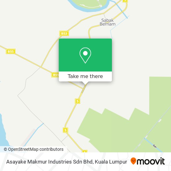 Peta Asayake Makmur Industries Sdn Bhd