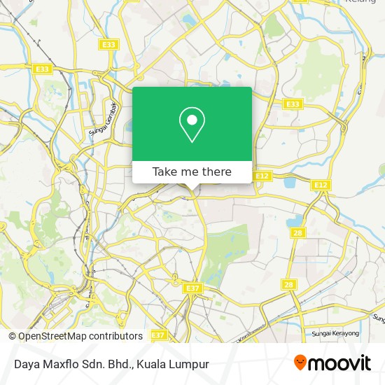 Daya Maxflo Sdn. Bhd. map