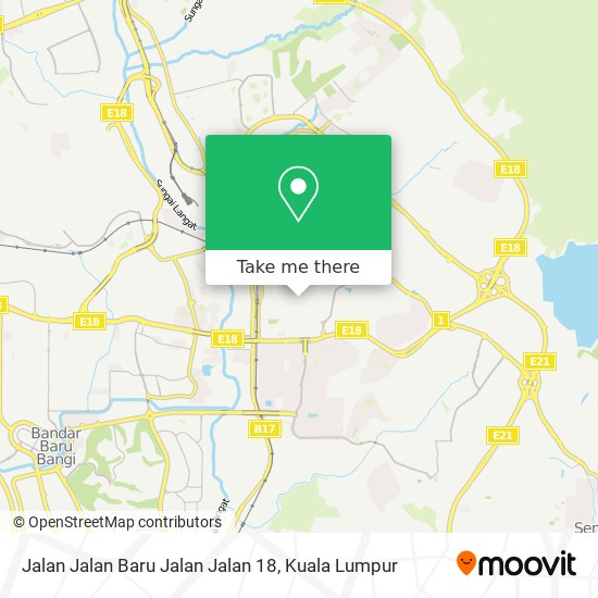 Jalan Jalan Baru Jalan Jalan 18 map