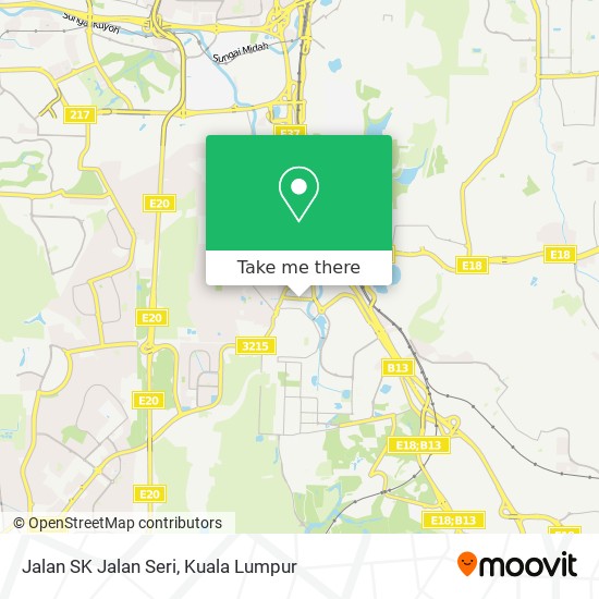 Peta Jalan SK Jalan Seri