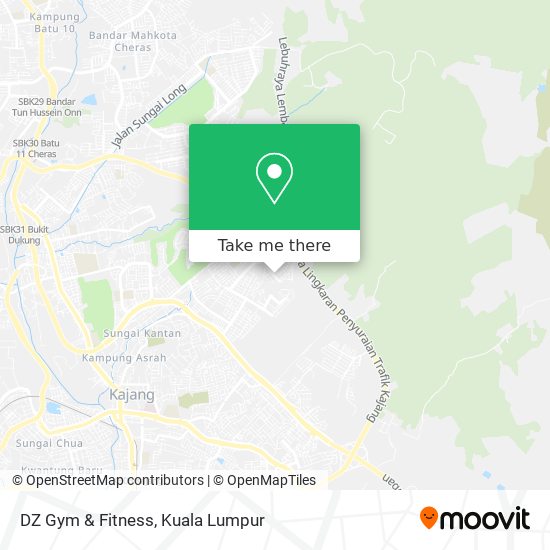 DZ Gym & Fitness map