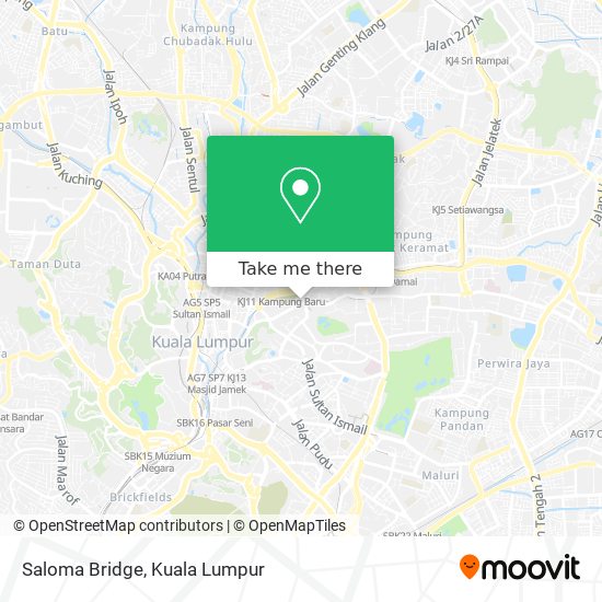 Saloma Bridge map