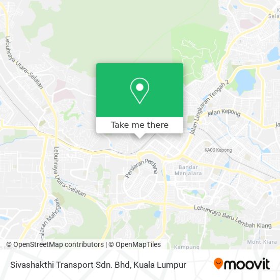 Sivashakthi Transport Sdn. Bhd map