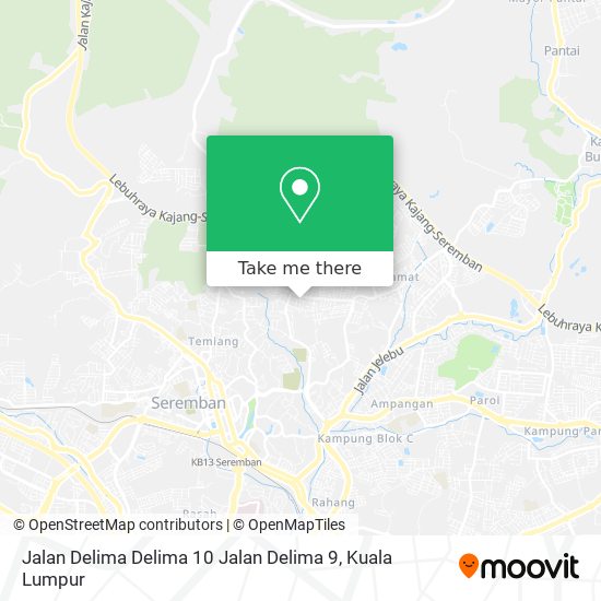 Peta Jalan Delima Delima 10 Jalan Delima 9