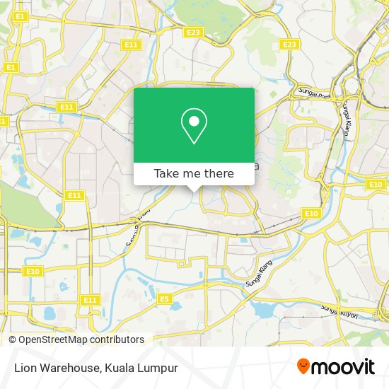 Lion Warehouse map
