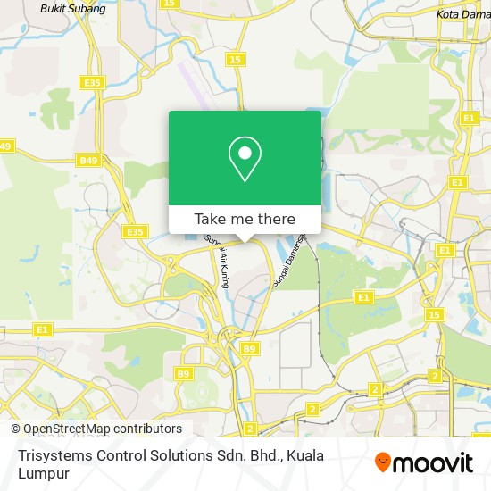 Trisystems Control Solutions Sdn. Bhd. map