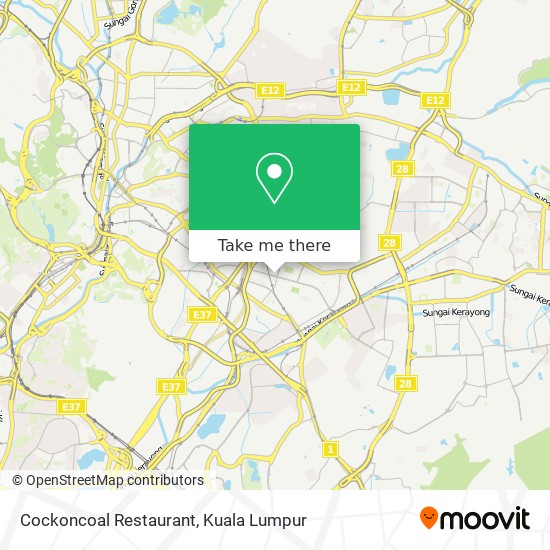 Cockoncoal Restaurant map