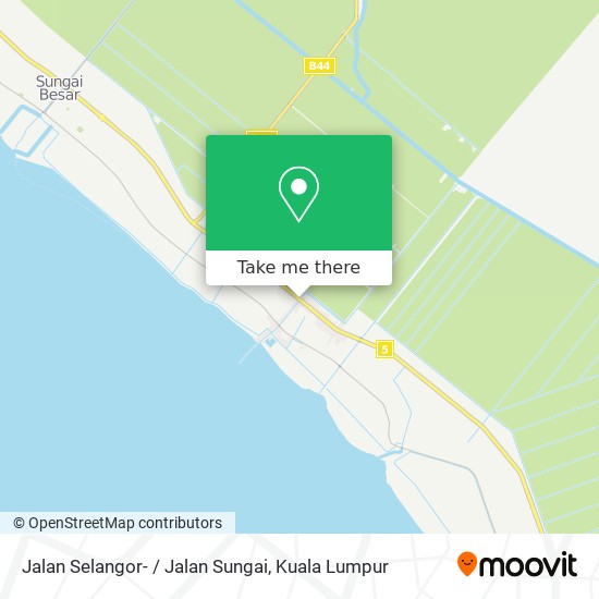 Jalan Selangor- / Jalan Sungai map