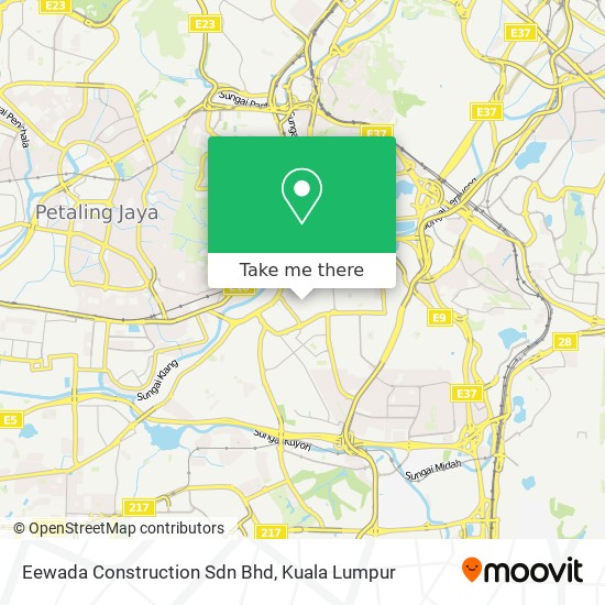 Peta Eewada Construction Sdn Bhd