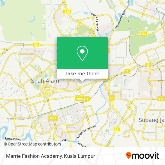 Marrie Fashion Academy map