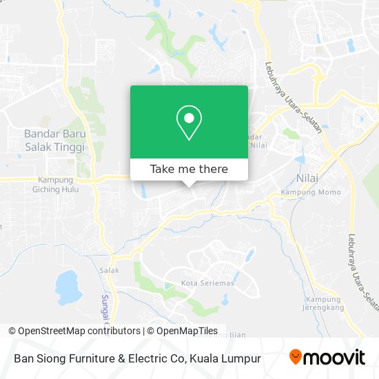 Ban Siong Furniture & Electric Co map