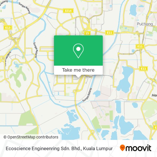 Ecoscience Engineenring Sdn. Bhd. map