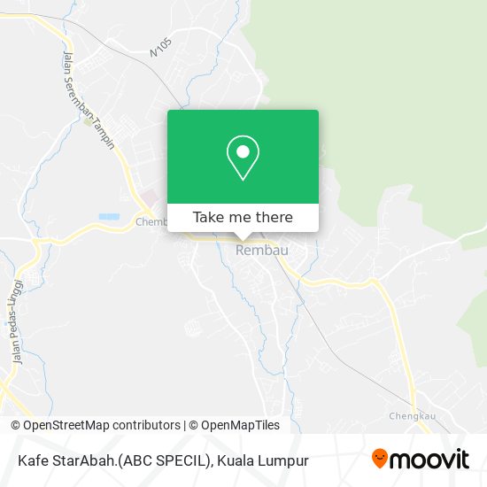 Kafe StarAbah.(ABC SPECIL) map