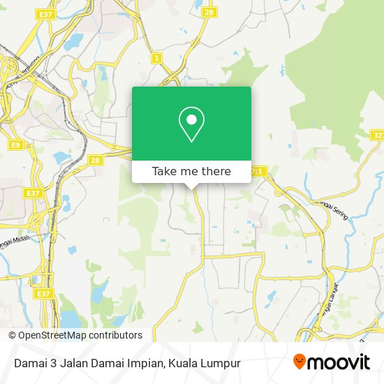 Peta Damai 3 Jalan Damai Impian