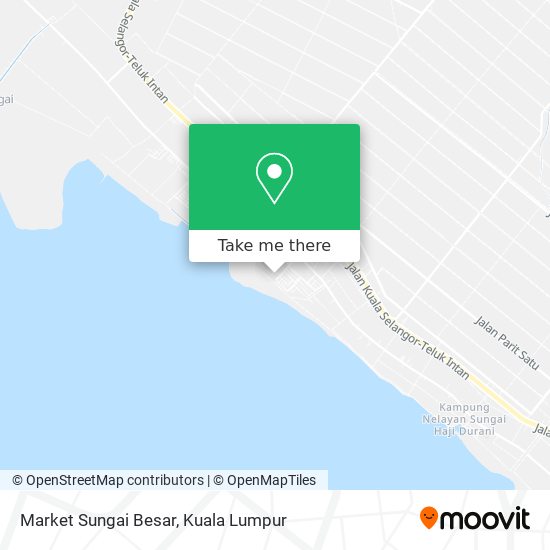 Peta Market Sungai Besar