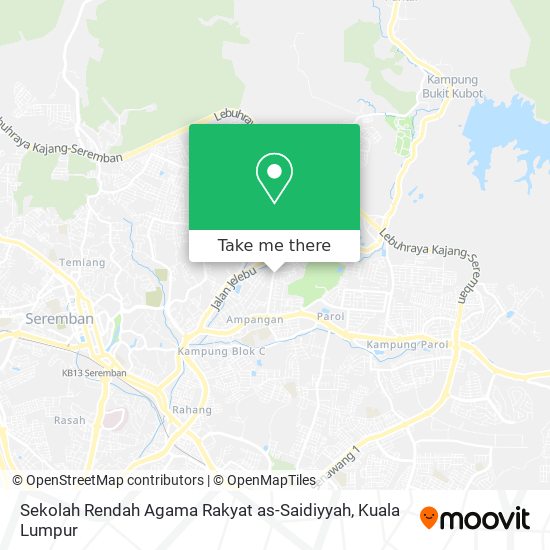 Sekolah Rendah Agama Rakyat as-Saidiyyah map