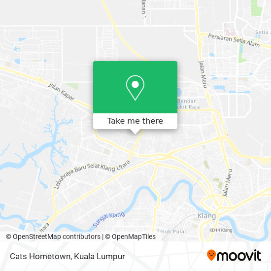 Cats Hometown map