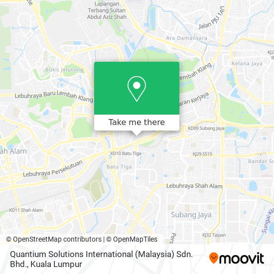 Quantium Solutions International (Malaysia) Sdn. Bhd. map