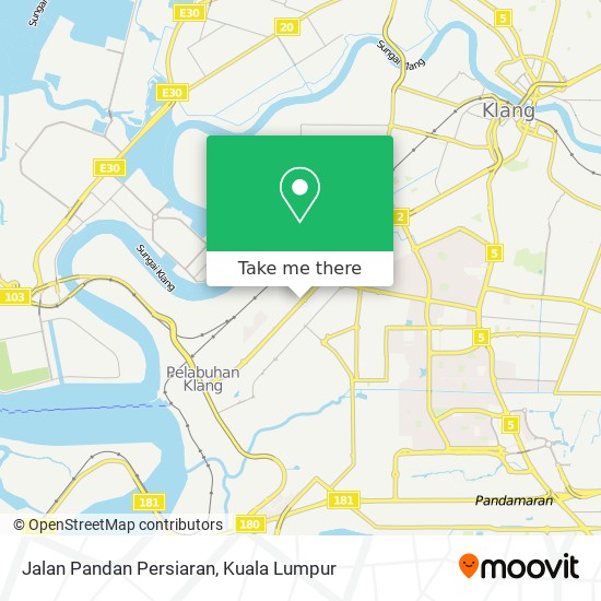 Jalan Pandan Persiaran map