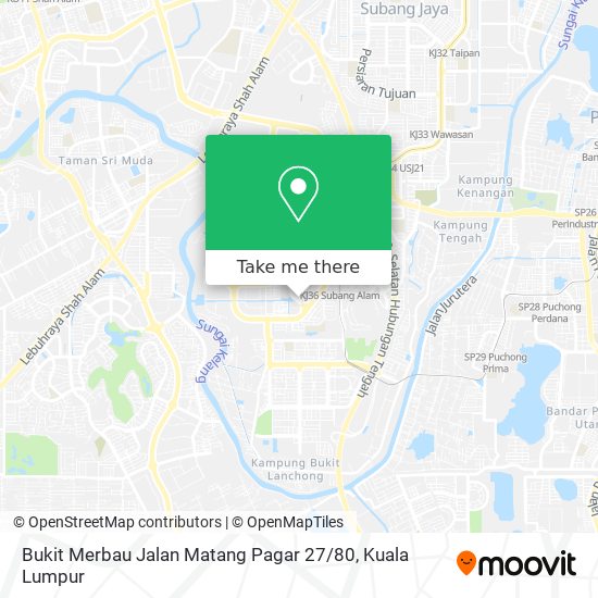 Bukit Merbau Jalan Matang Pagar 27 / 80 map