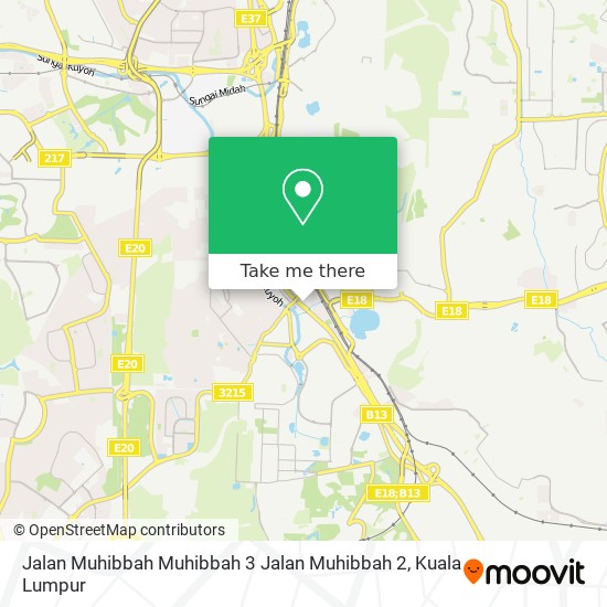 Peta Jalan Muhibbah Muhibbah 3 Jalan Muhibbah 2