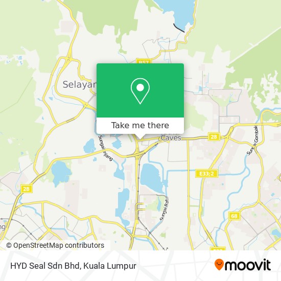 HYD Seal Sdn Bhd map