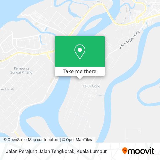 Peta Jalan Perajurit Jalan Tengkorak