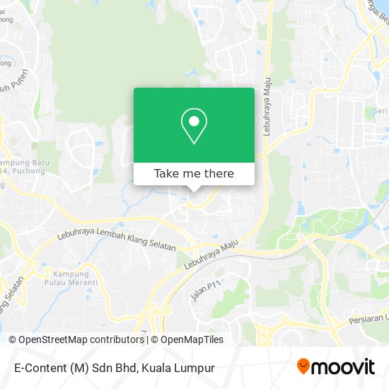 E-Content (M) Sdn Bhd map