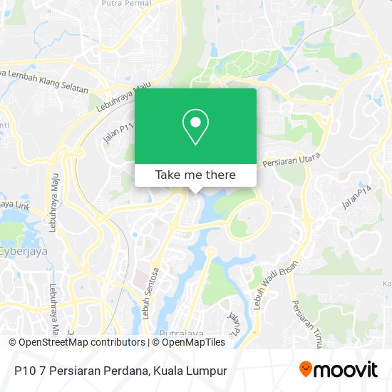 Peta P10 7 Persiaran Perdana