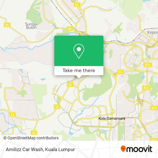 Amilizz Car Wash map