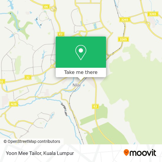 Yoon Mee Tailor map