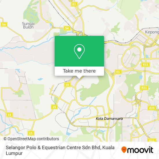 Selangor Polo & Equestrian Centre Sdn Bhd map